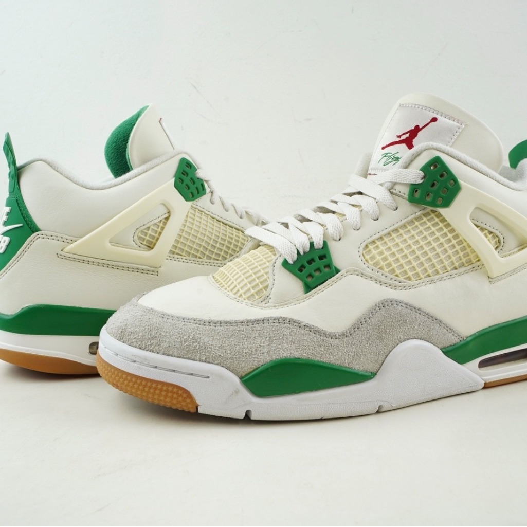 Nike Sb Jordan 4 Men's Sneakers Pine Green